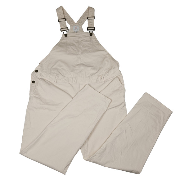 The Nines by HATCH Maternity Overalls Pastel Pink Casual Boho Bib Size 4 Small - Picture 16 of 16